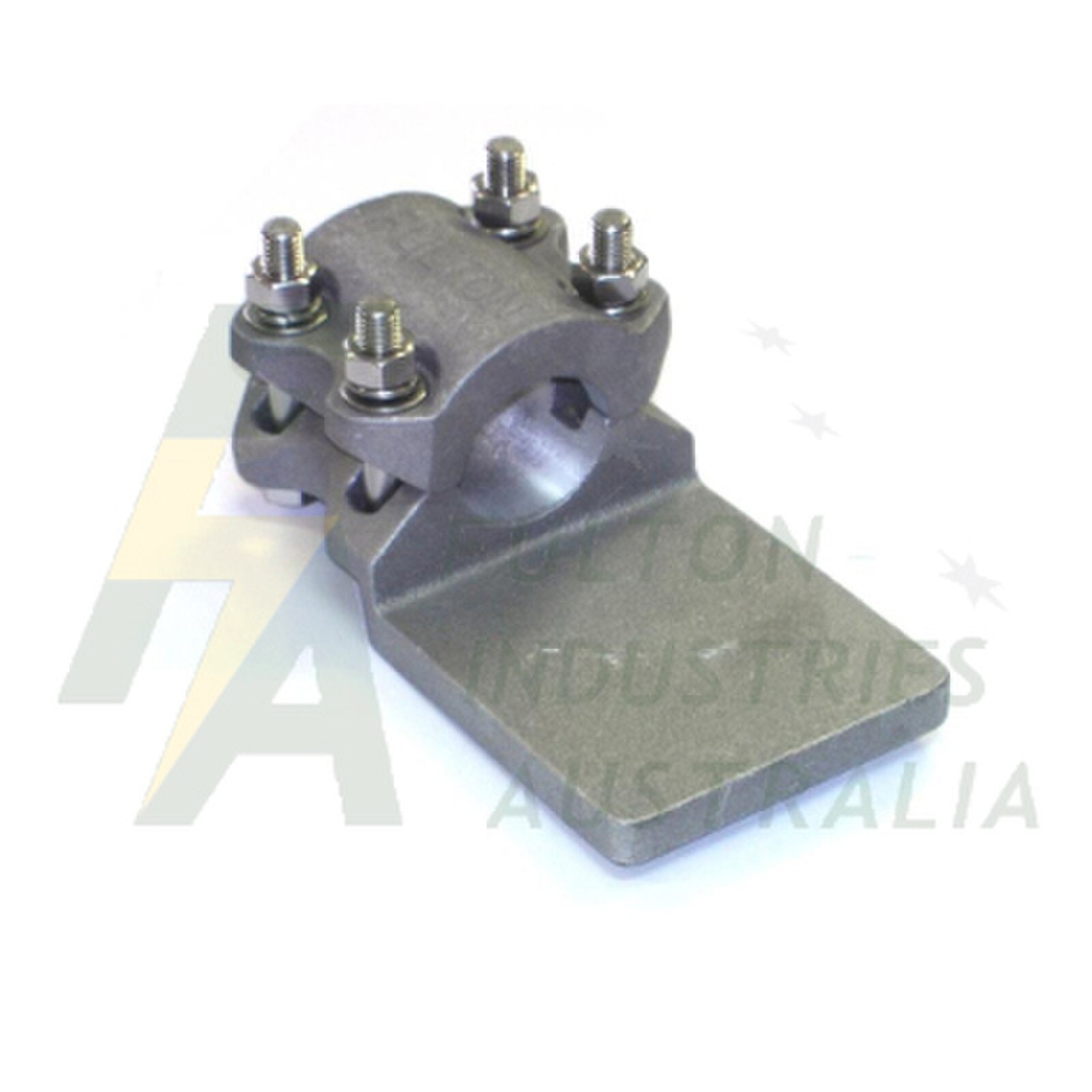 Aluminium substation terminal lug - Tube to flat palm